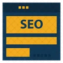 Site seo  Ícone