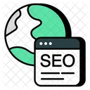 Site Seo Otimizacao De Mecanismos De Pesquisa Pesquisa Otimizada Ícone