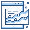 Site Statistics Online Analysis Analysis Icon