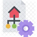 Site Structure Optimization Site Website Icon