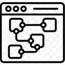 Ux Site Struktur Flussdiagramm Symbol