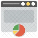 Web Analyses Notation Icône