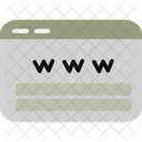 Web Page Web Internet Icon