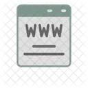 Web Page Web Internet Icon