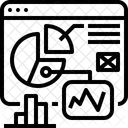 Site Web Analyse Web Icône