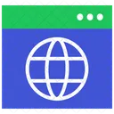 Site Web Web International Icon