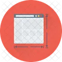 Web Page Modele Icon