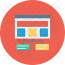 Web Page Modele Icon