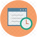 Site Web Developpement Chronologie Icon