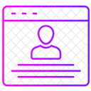 Site Web Dentreprise Icône