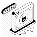 Mot De Passe De Site Web Securite Web Protection Web Icône