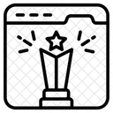 Meilleur Design Victoire Icône