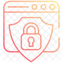 Protection du site Web  Icône