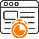 Vitesse Du Site Web Vitesse Site Web Icon
