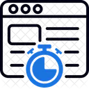 Vitesse Du Site Web Vitesse Site Web Icon