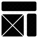 Cabecalho Site Wireframe Icon