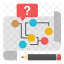 Sitemap Flussdiagramm Flussdiagramm Icon