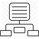 Hierarchy Flowchart Workflow Icon
