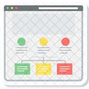 Site Map Seo Strategy Icon