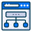 웹 디자인 개발 아이콘