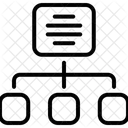 Sitemap Karte Netzwerk Symbol