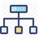 Sitemap Organization Hierachy Icon