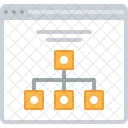 Structure Hierarchy Web Icon