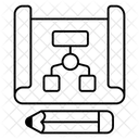 Sitemap Flowchart Flow Diagram Icon