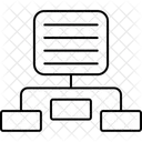 Hierarchy Flowchart Workflow Icon