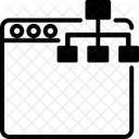 Sitemap Navigation Structure Icon