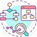 Sitemap visualisieren  Symbol