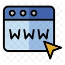 Sitio Sitio Web Web Icono