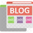 Sitio De Blogs Gestion De Blogs Blogs Icono