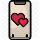 Iphonex Corazon San Valentin Icono