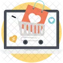 Amor Compras Comercio Electronico Icono