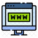 Web Pagina Web Internet Icono