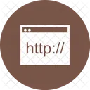 Http Sitio Web URL Icon