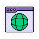 Sitio web  Icono