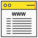 Sitio Web Internet Computadora Icon