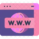 Sitio web  Icono