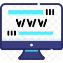 Sitio web  Icono