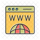 Sitio web  Icono