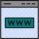 Sitio Web Internet Pagina Icono