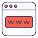 Sitio Web Web Pagina Web Icon