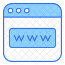 Sitio Web Web Pagina Web Icon