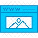 Sitio Web Navegador Desarrollo Icon