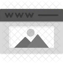 Sitio Web Navegador Desarrollo Icon