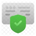 Sitio Web Proteccion Escudo Icono