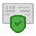 Sitio Web Proteccion Escudo Icono