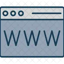 Sitio Web Web Navegador Icon